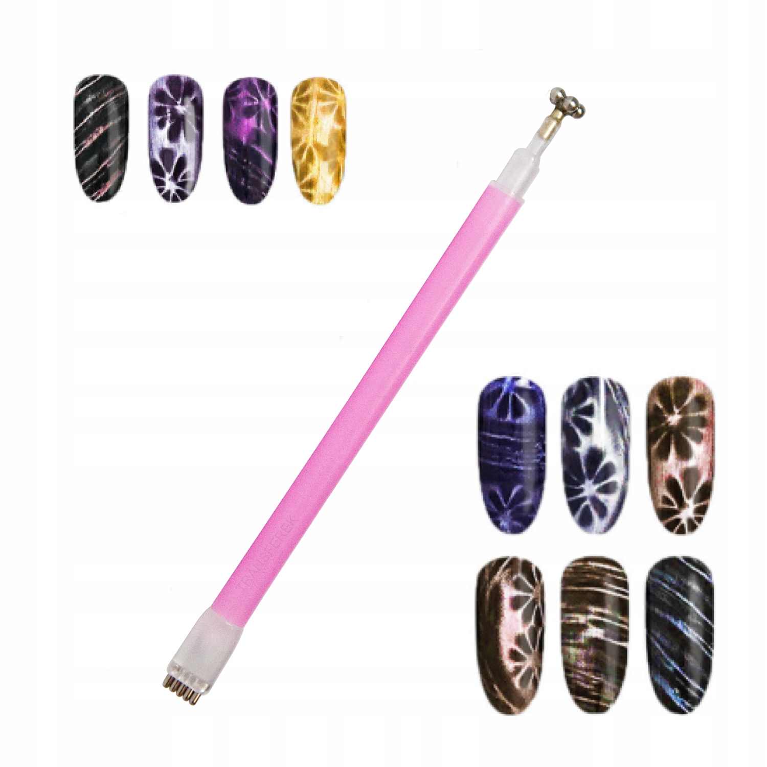 

Pióro Magnetyczne Do Manicure Dwustronne Zdobienia