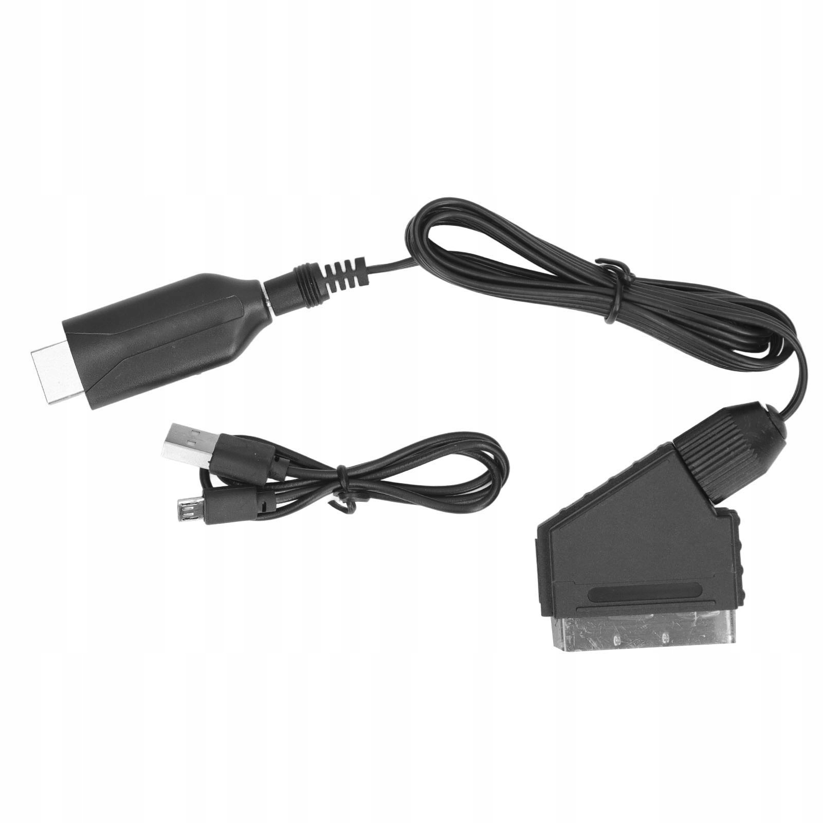 Konwerter interfejsu multimedialnego HD na SCART 480i 576i Obsuga IN