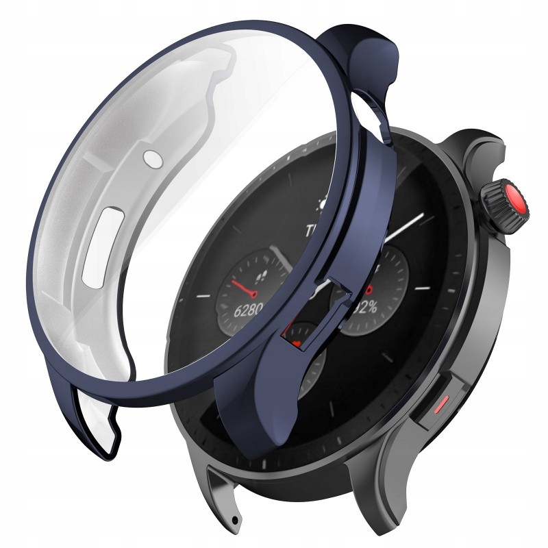 

Etui Obudowa do Amazfit Gtr 4 46mm granatowe