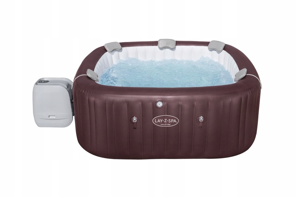 DMUCHANE SPA BASEN z MASAŻEM 201x201x80cm BESTWEY 5-7 OSOBOWE Stan opakowania oryginalne