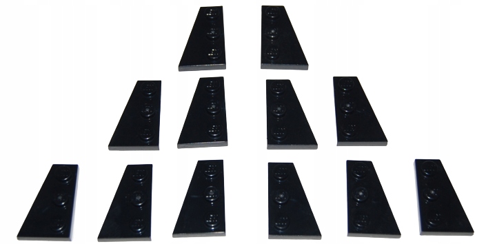 

Lego 43722 43723 Płytka 3x2 P+l czarna (8g) 6kpl