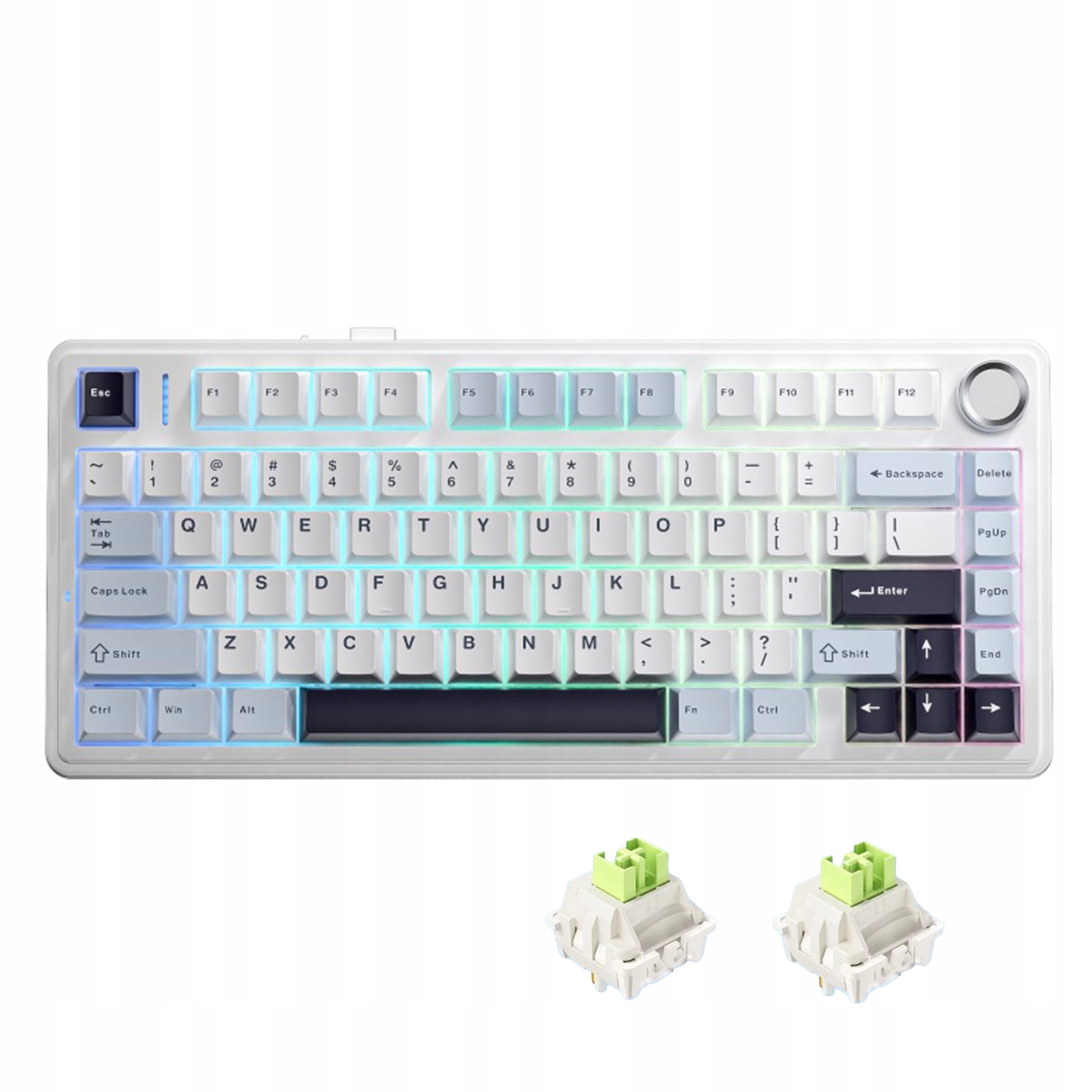 Bezdrôtová herná mechanická klávesnica Aula F75 Rgb Reaper BT2.4GHz