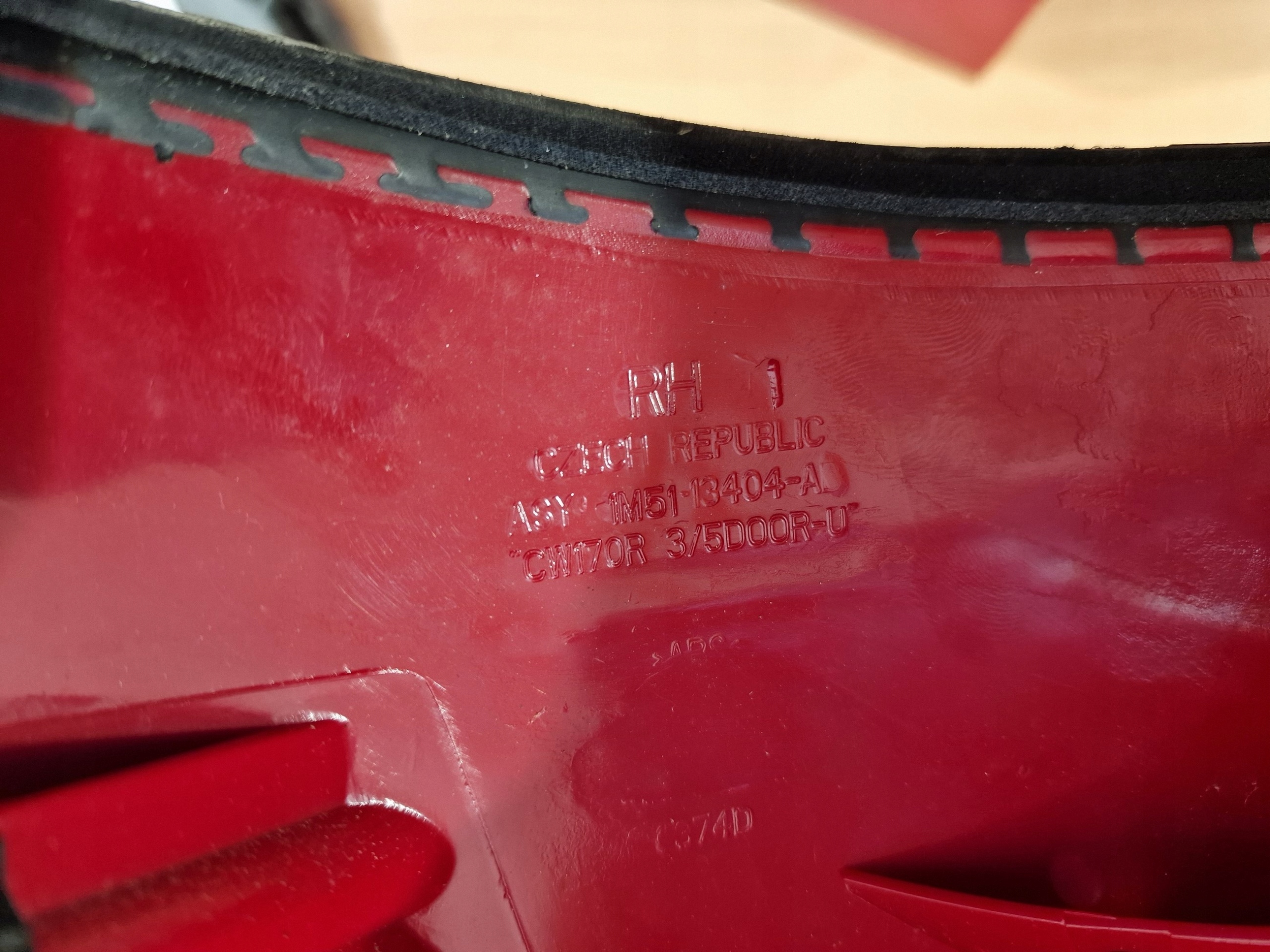 FORD FOCUS MK1 HB right light rear part rear original