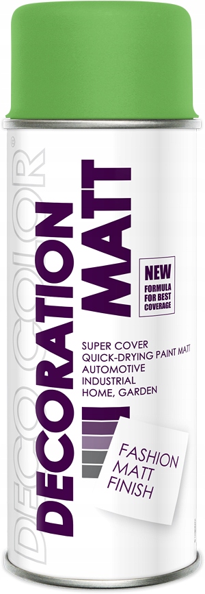 Lakier Spray Decoration Matt Ral 6018 Ziel J 400ml