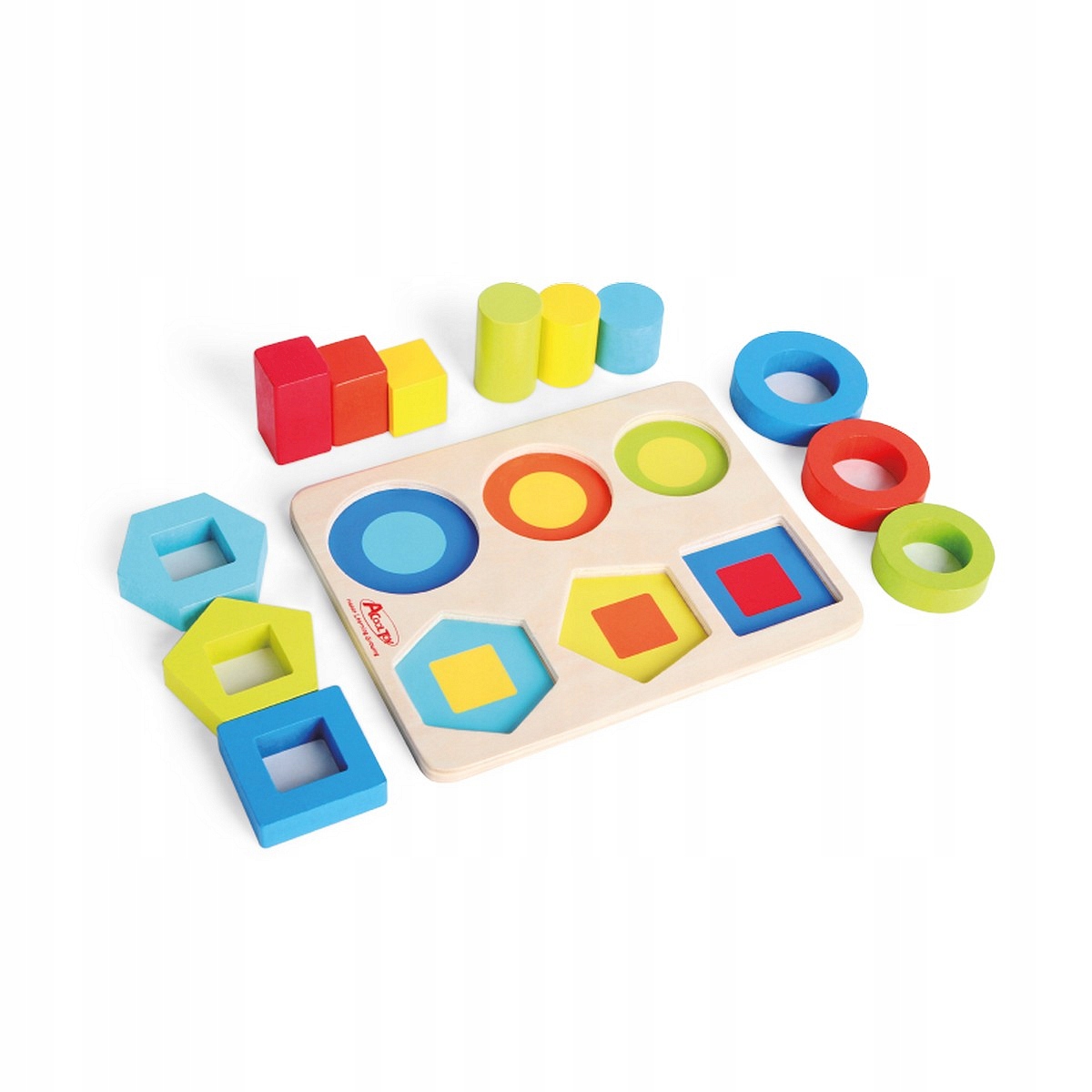 

Układanka Sorter Smily Play Drewniana 12EL