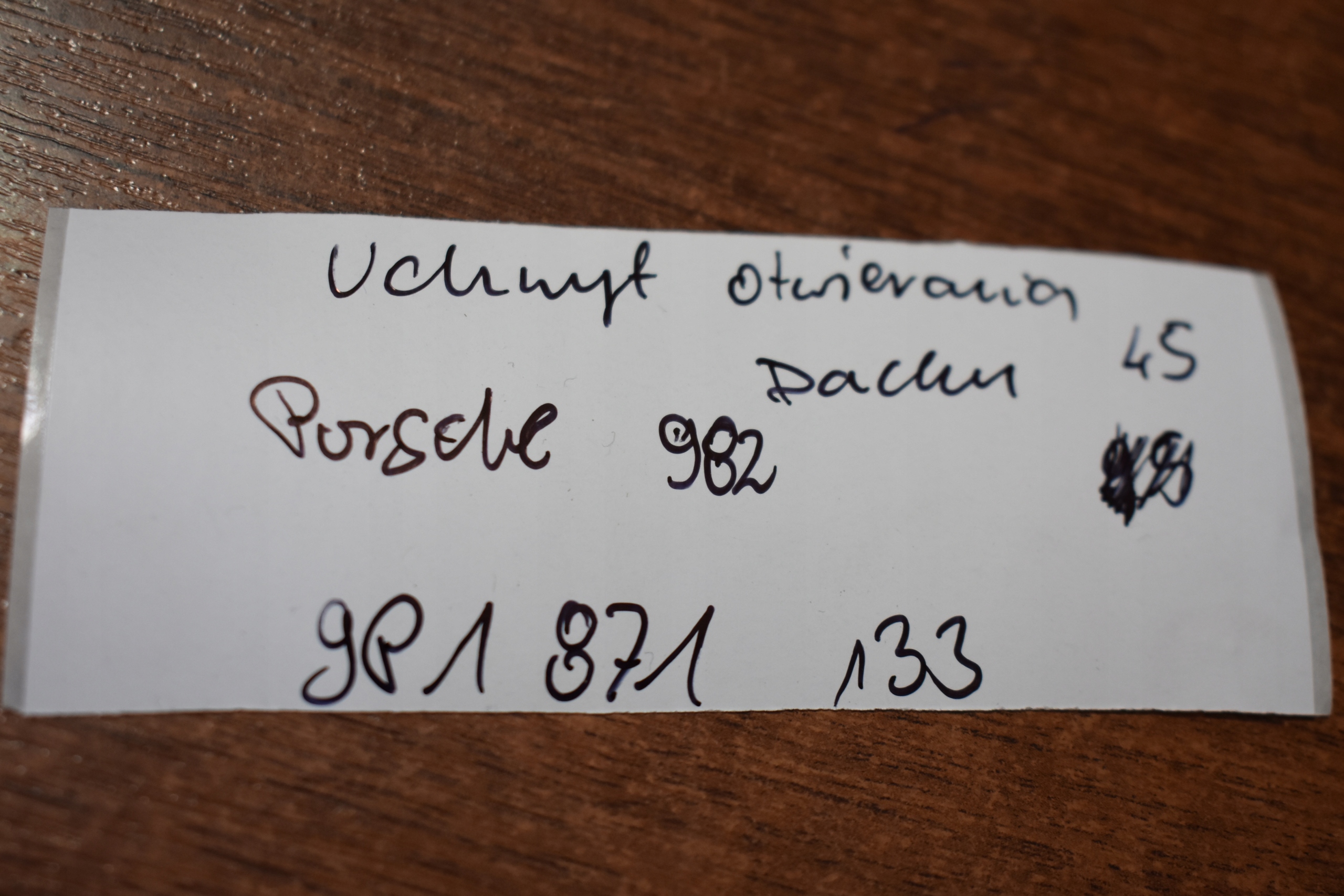 IDEALNY Halter Tueroeffner dach PORSCHE 982 1