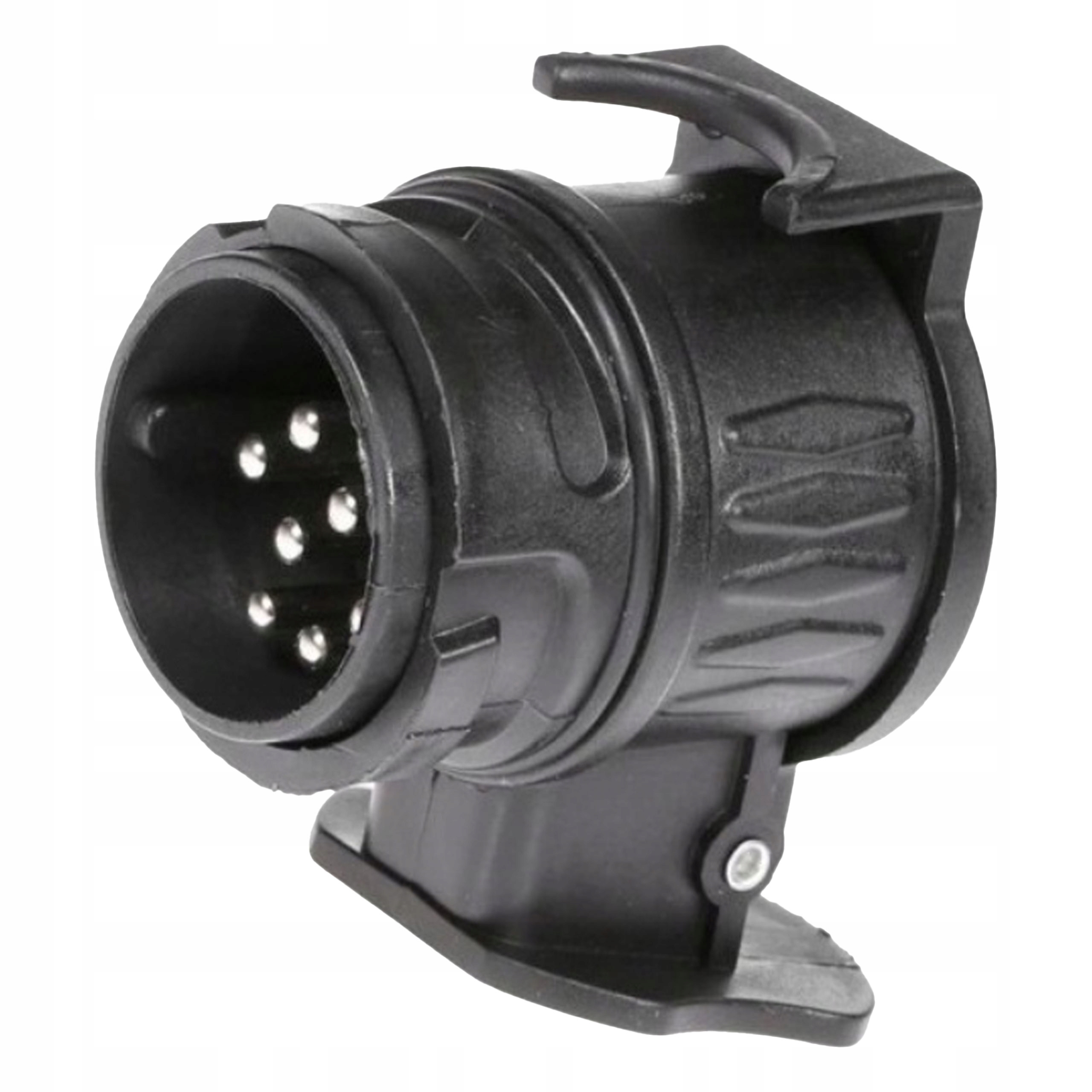 Adapter 13/7 Pin przejściówka do przyczepy hak gniazdo 13-7 Pin uniwersalny