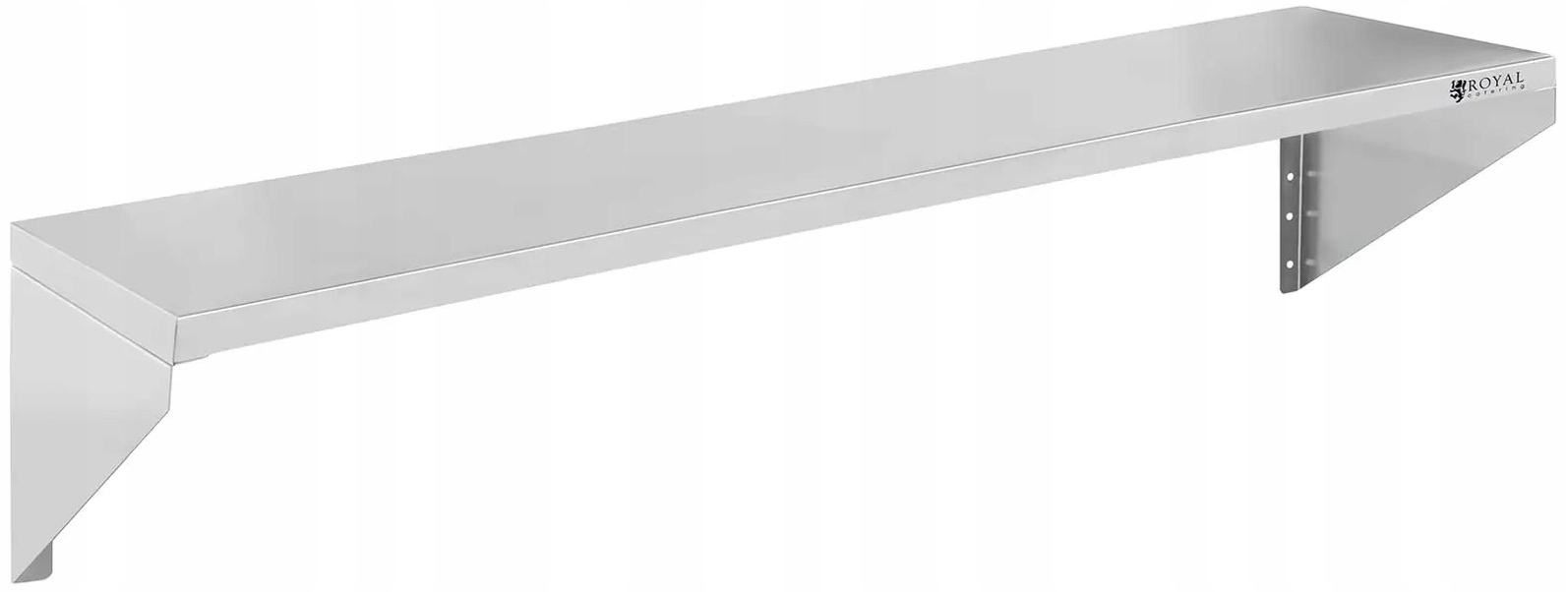 Półka wisząca ścienna ze stali 120x30 cm Royal Catering RCTR-120 10010370