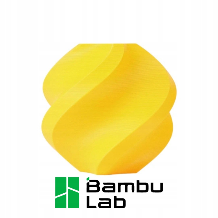 Filament 1,75 mm Bambu Lab PLA Tough+ Yellow Żółty Szpula 1kg