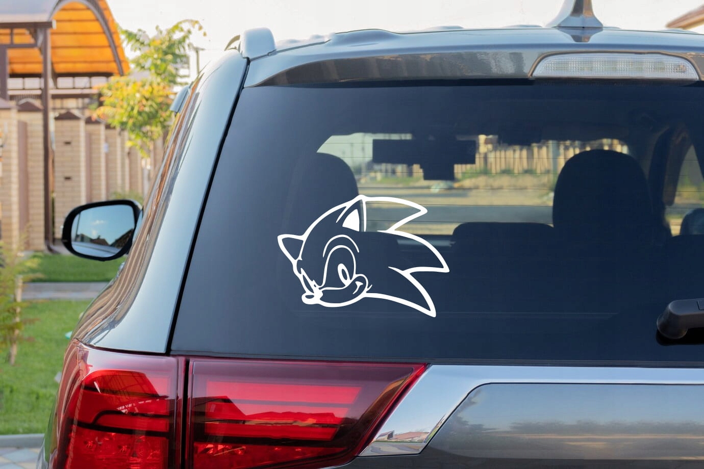 SONIC The Hedgehog W03 - Naklejka na samochód na auto KOLOR Producent Inny
