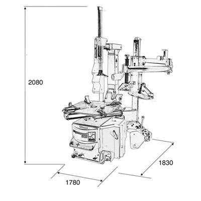 HOFMANN MONTAZOWNICA Megamount 603 RACING MEGAPLAN Producent code 603 RACING