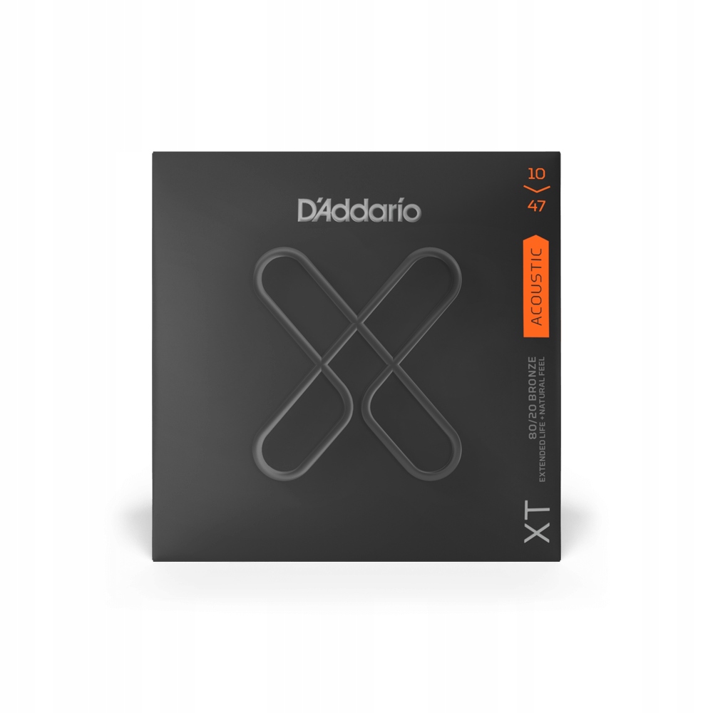 Struny D'addario XTABR1047 10-47 80/20 Bronze Do Akustyka