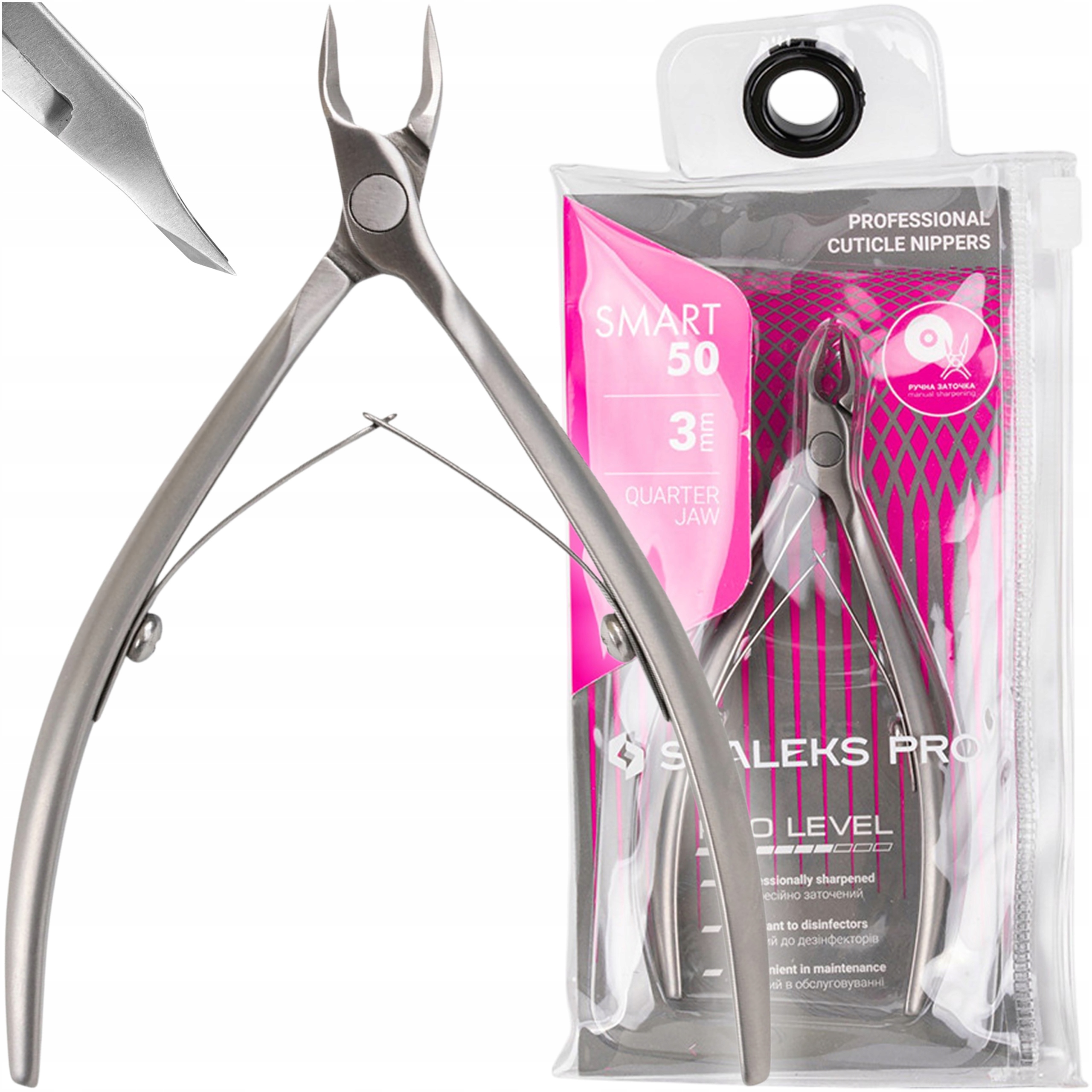 Přesné kleště na stříhání kůžiček nehtů Staleks Smart 50 3 mm