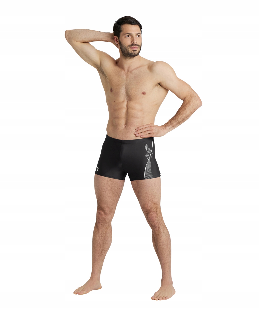 Szorty kąpielowe Arena SWIM SHORT GRAPHIC 100 Płeć mężczyzna