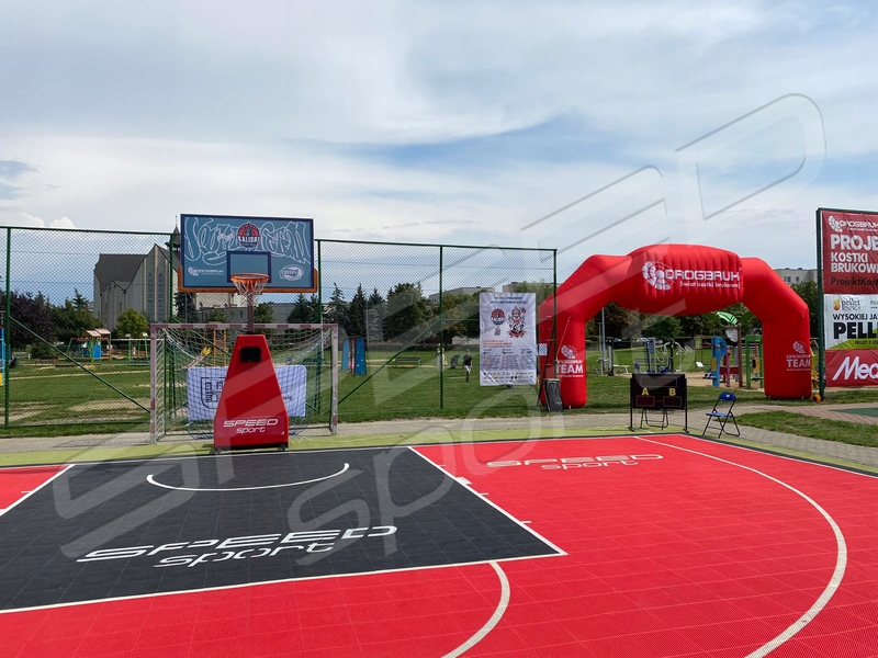 PRZEDSPRZEDAŻ 2024 BOISKO DO KOSZYKÓWKI 3x3 167M2 Kod producenta HEXA 3X3