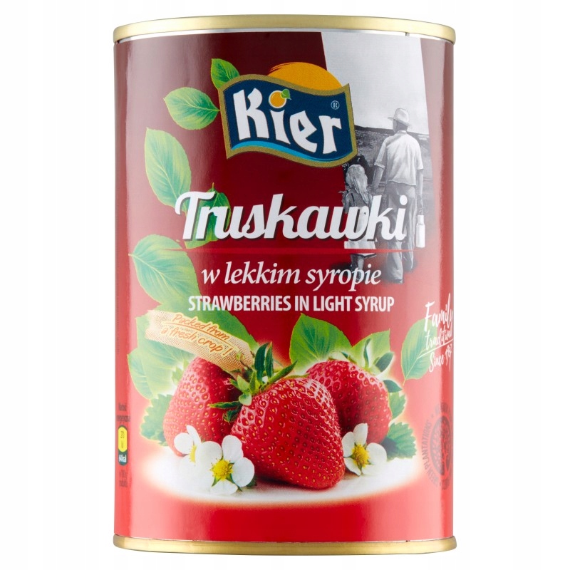 Kier Jahody v lehkém sirupu 425 g