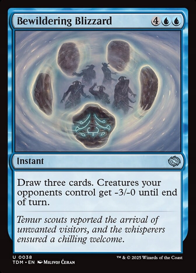 [mtg] Bewildering Blizzard (tdm)
