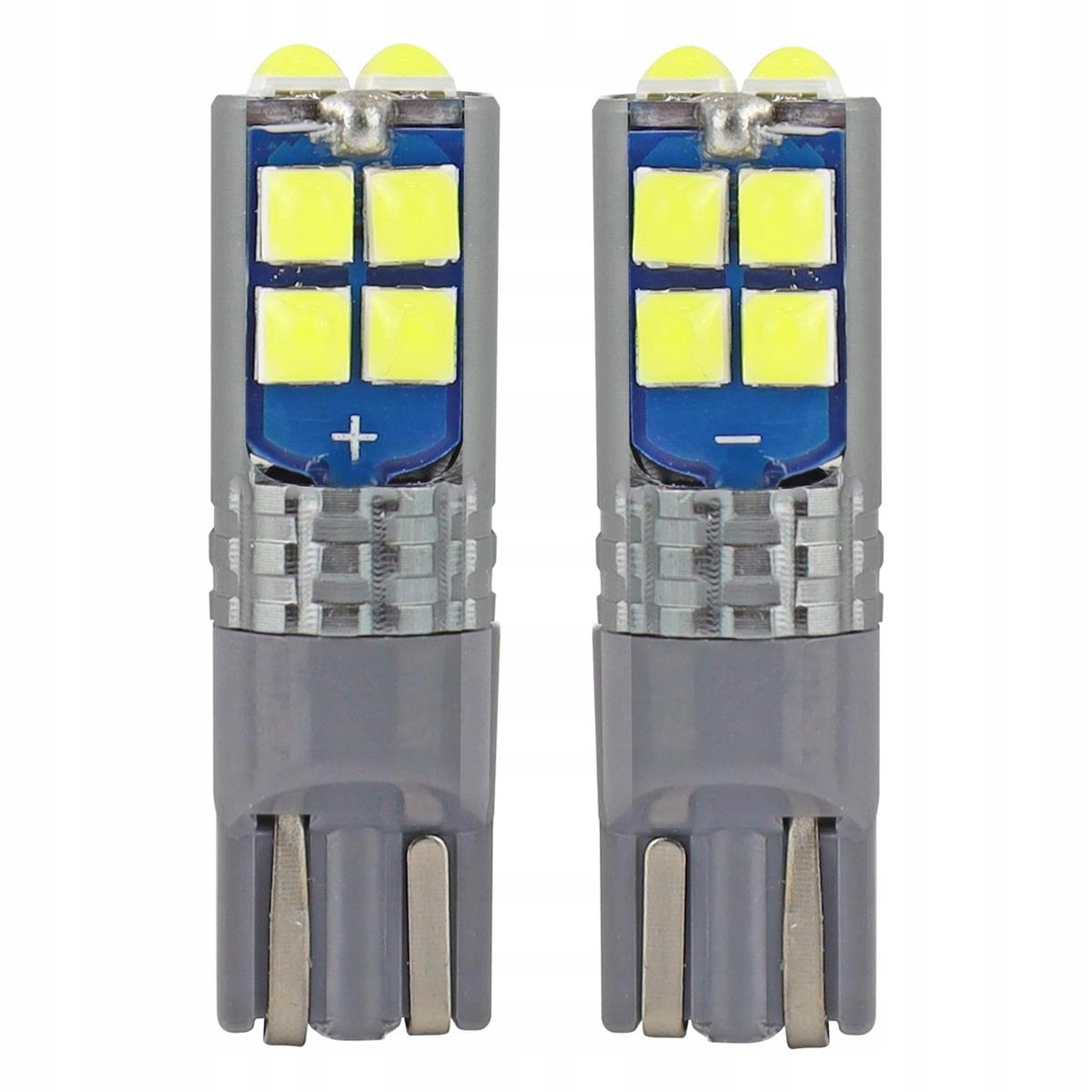 Żarówki Led W5W Canbus 10SMD 3030 T10 12V 24V 2szt. Amio