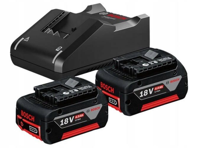 Bosch 1600A019S1GBA 2x4.0Ah Startovací sada akumulátorů a nabíječka 18 V