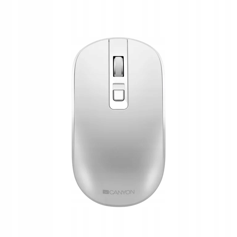 CANYON Mysz bezprzewodowa MW-18 Akumulator Perłowa Biała — 11
