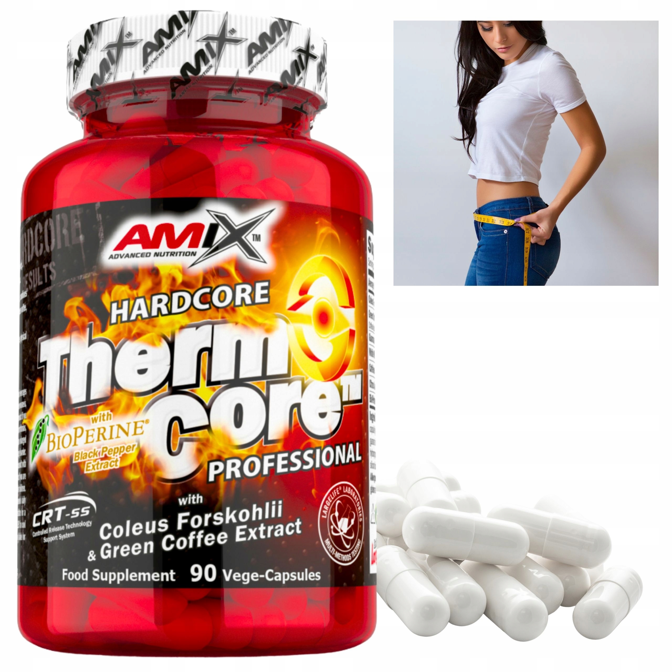 Spalovač V Tabletách Na Hubnutí Nejsilnější! Amix ThermoCore 90 kapslí