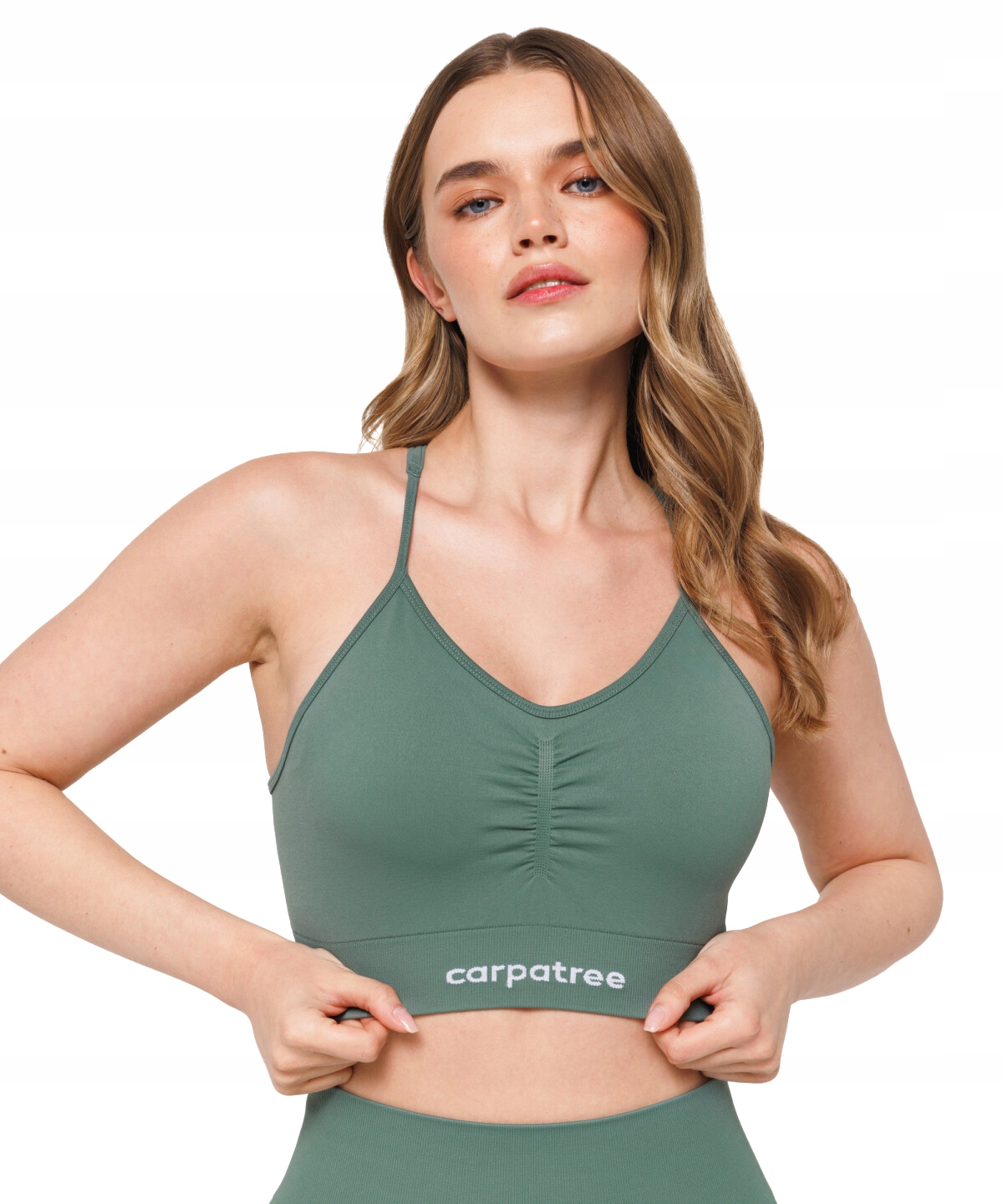 Stanik damski sportowy allure Carpatree L zielony