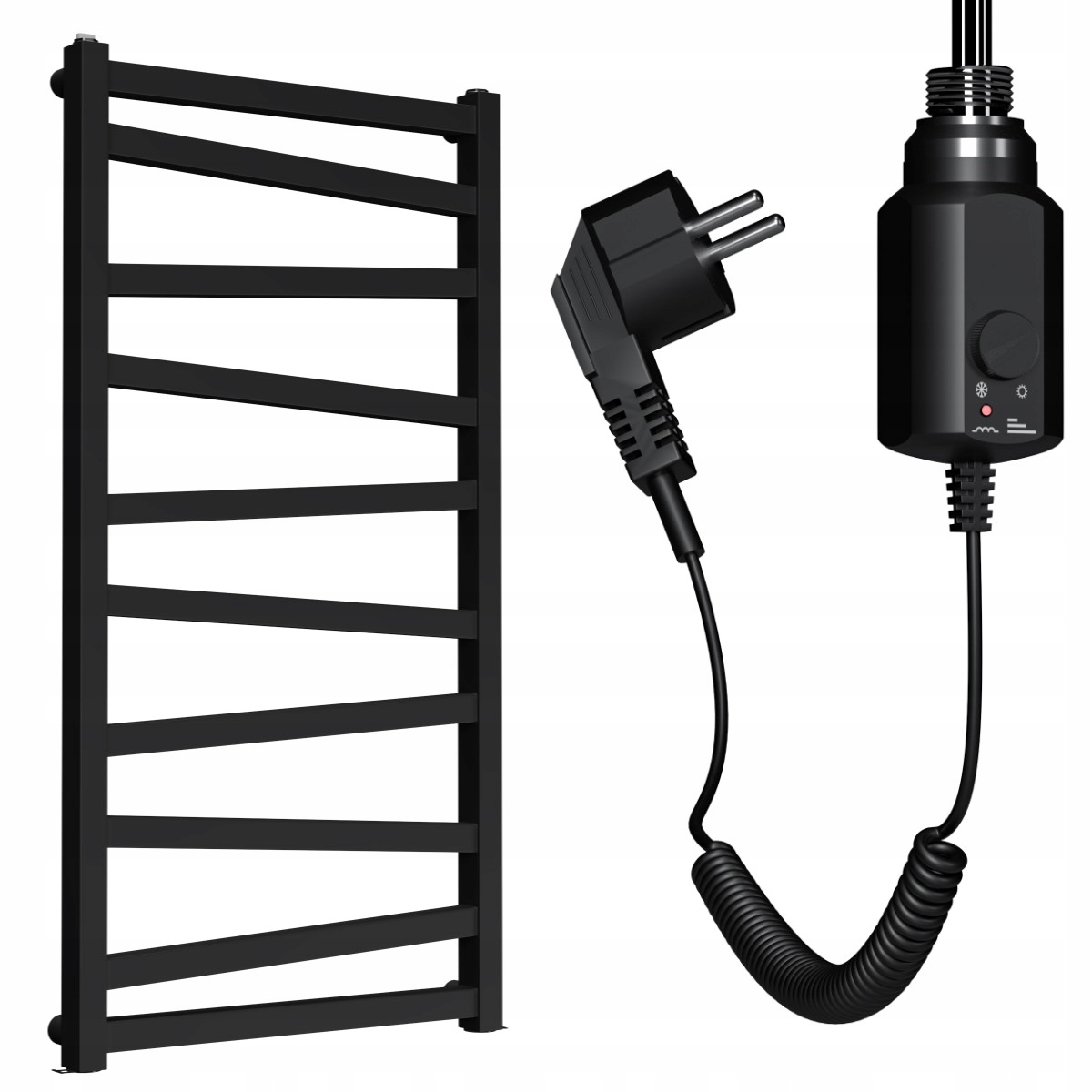 Elektrický Ohřívač Zakos 970/500 Černý Mat Ohřívač 300 W Černý