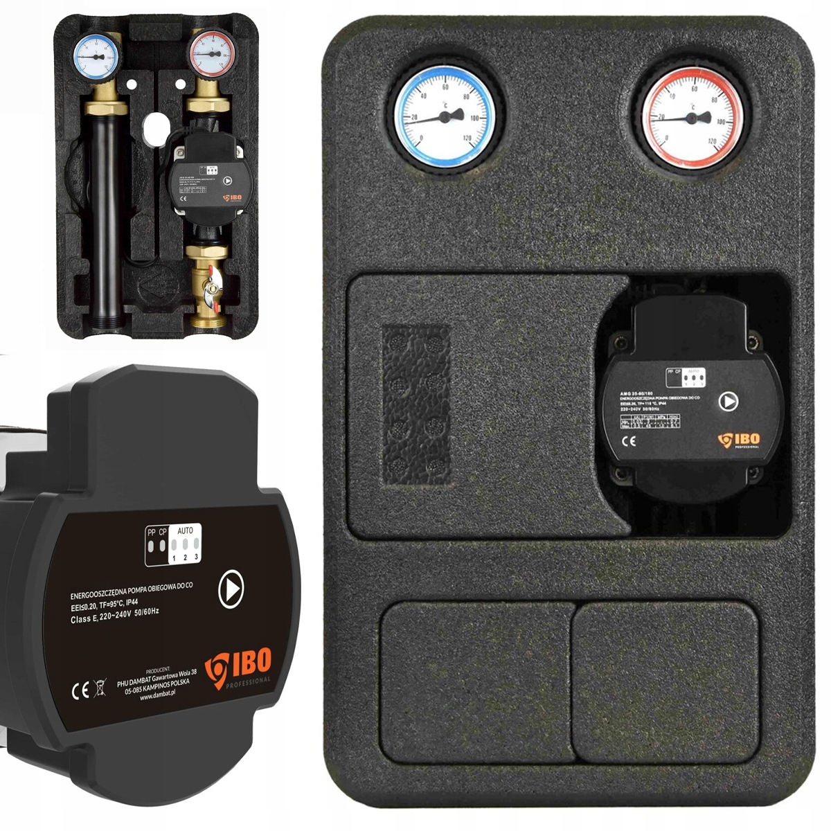 Čerpacia Skupina Gp Pro Bo bez miešania Elektronická Pumpa Ibo Amg 25/60 180