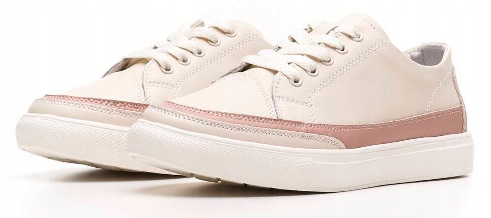 Buty sportowe damskie Sergio Leone SP016 beżowe 39