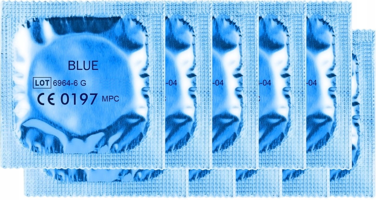 

Komplet Niebieskie Prezerwatywy Amor Blue 10 szt.