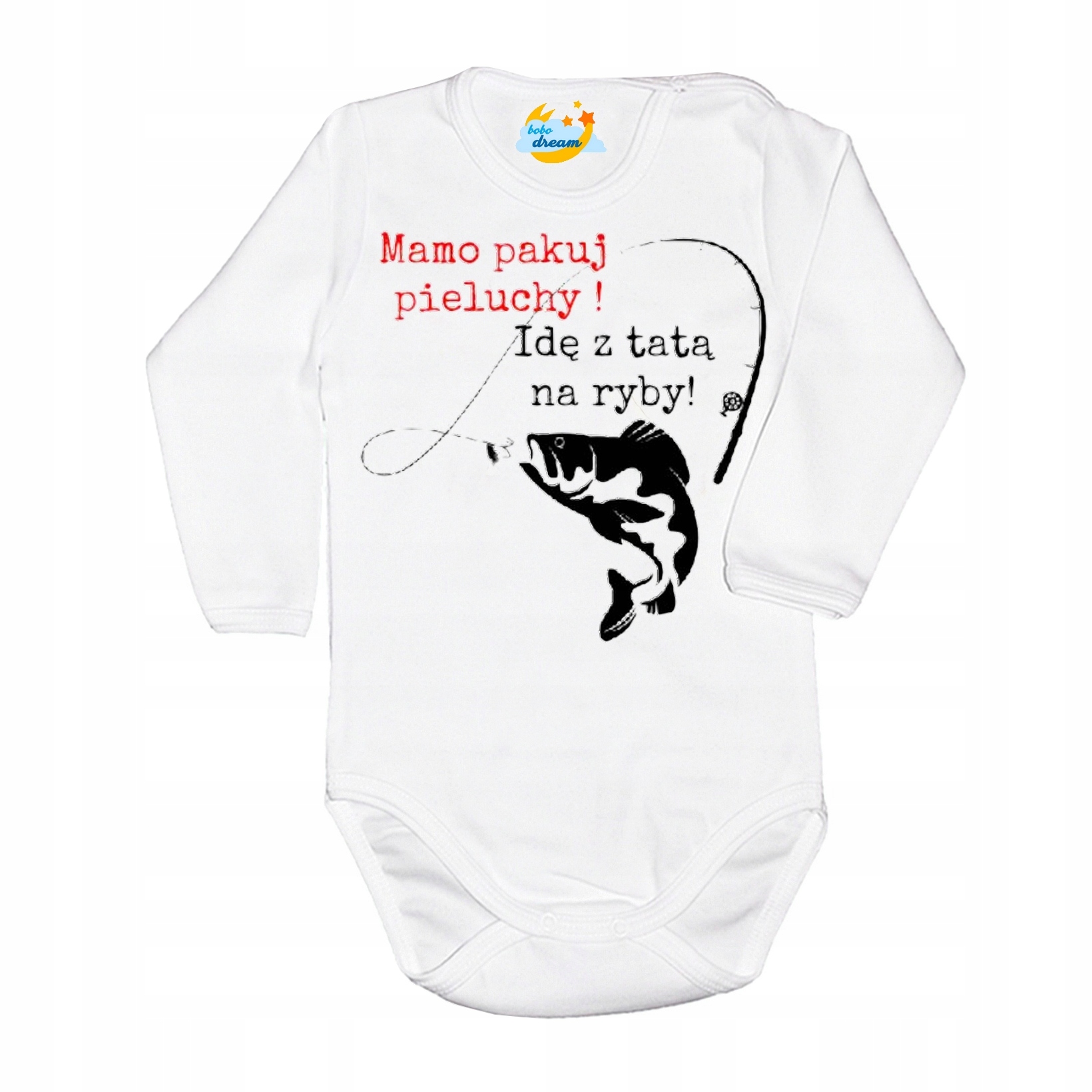 

Body Mamo pakuj pieluchy jadę z tatą na ryby 68