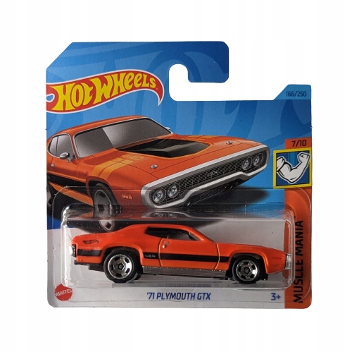HOT WHEELS - '71 Plymouth GTX NOWY (074299057854) • Cena