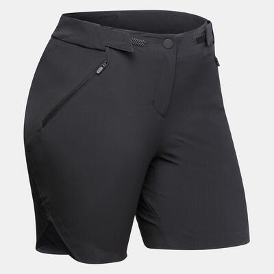 Spodenki turystyczne damskie Quechua MH500 Właściwości oddychające szybkoschnące