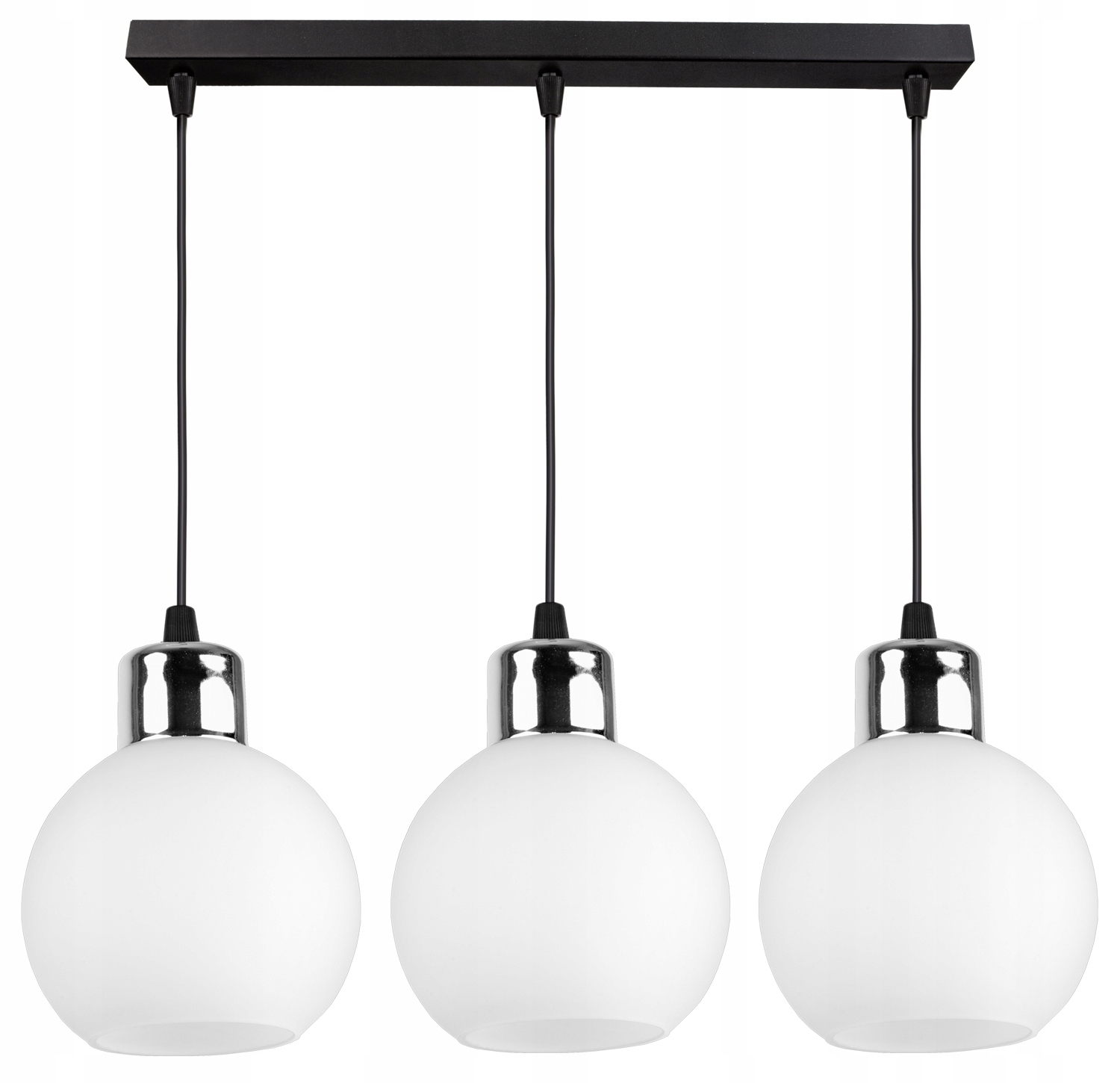 

Szklana Lampa Wisząca Sufitowa Żyrandol Kule Led