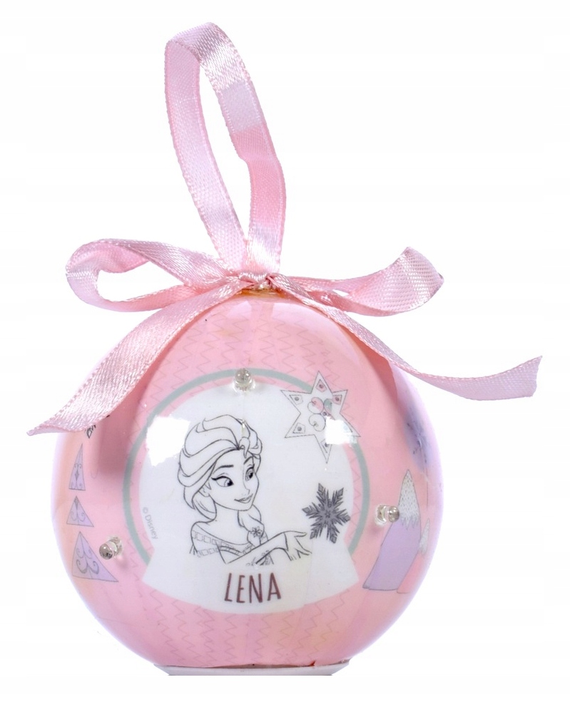 

Bombka Na Choinkę Led Nietłukąca Imienna Lena