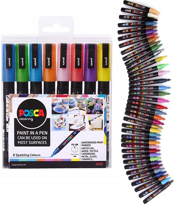 Posca Univerzální sada akrylátových popisovačů 0,9 mm