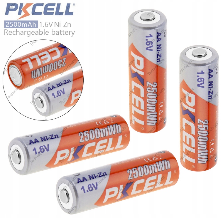 Akumulatorek AA R6 1.5V NiZn Ładowalny 1.6V EAN (GTIN) 73755005