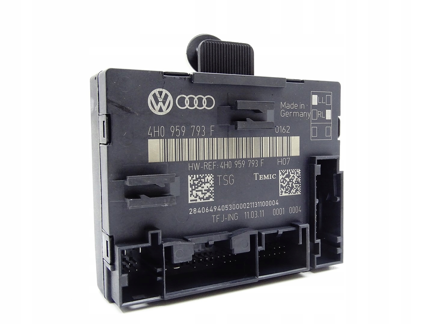 unité de commande électronique uce module portière AUDI A8 D4 4H 4H0959793F