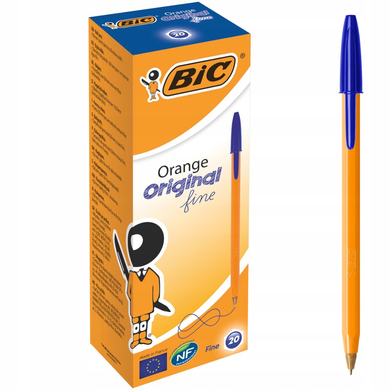 

Długopis Bic Orange Orginal Fine niebieski 1szt.