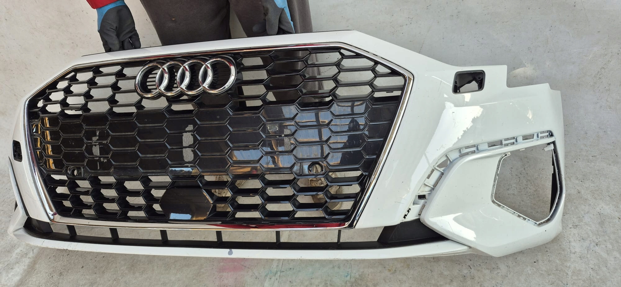 AUDI A3 IV 4 8Y 20-24 bumper front front washer PDC