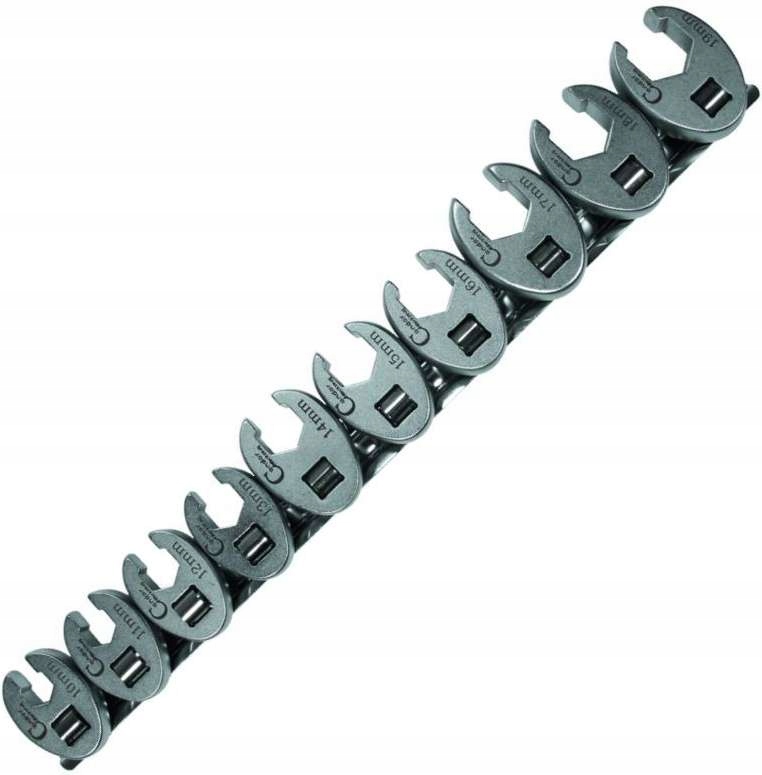 

Nasadki otwarte boczne 3/8", 10-19 mm, 10 szt