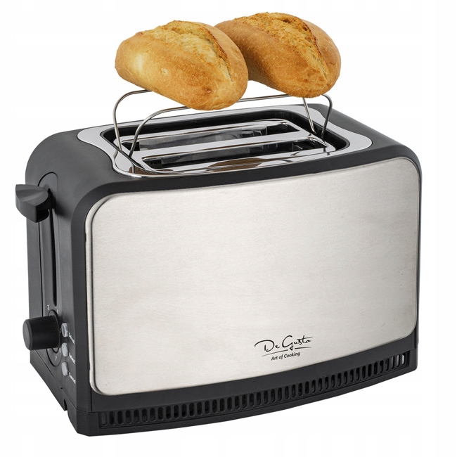 TOSTER OPIEKACZ NA 2 KROMKI+RUSZT NA BUŁKI 700W