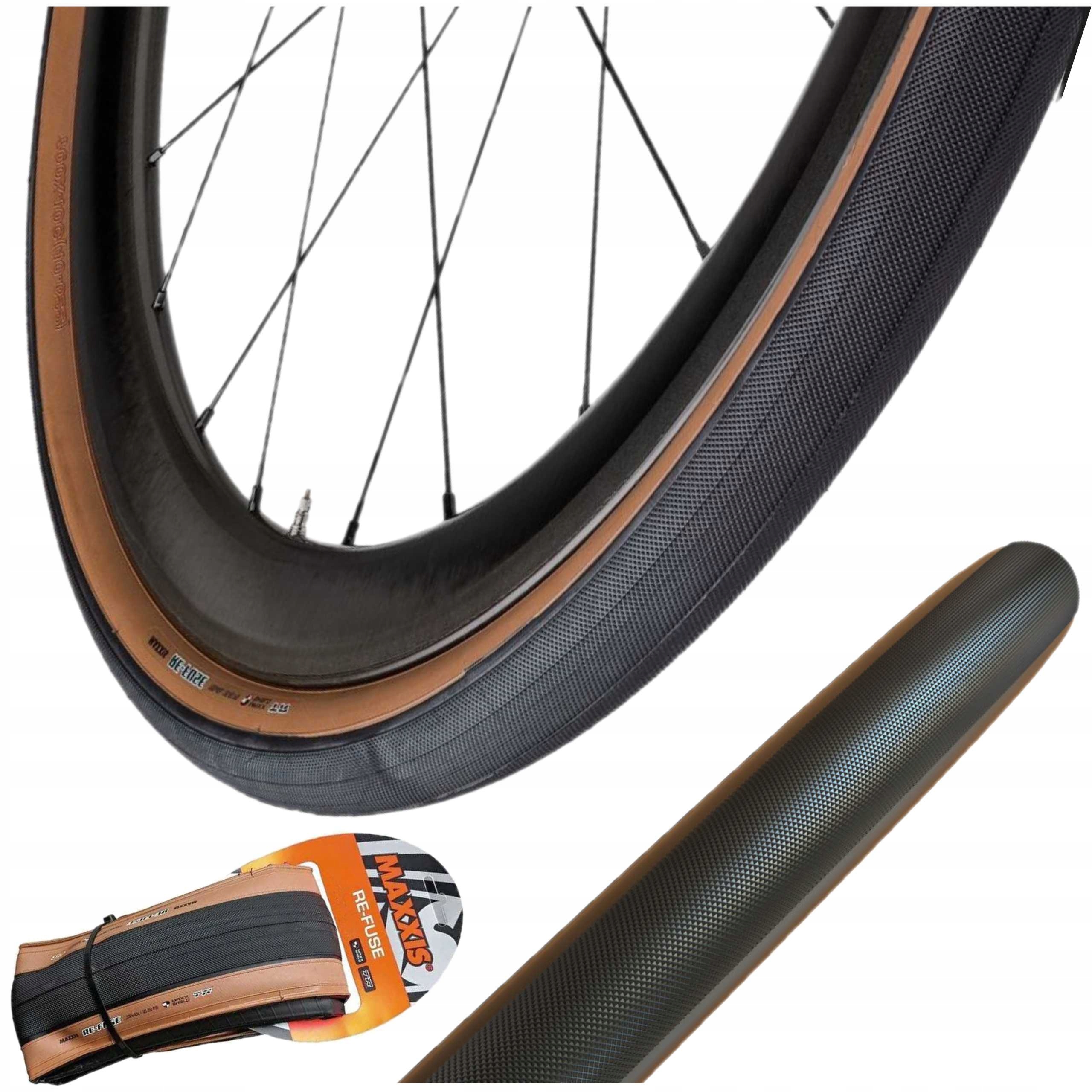 Pneumatika Maxxis Re-Fuse 700x40C Tubeless Ready 60TPI Dark Skinwall rolovací