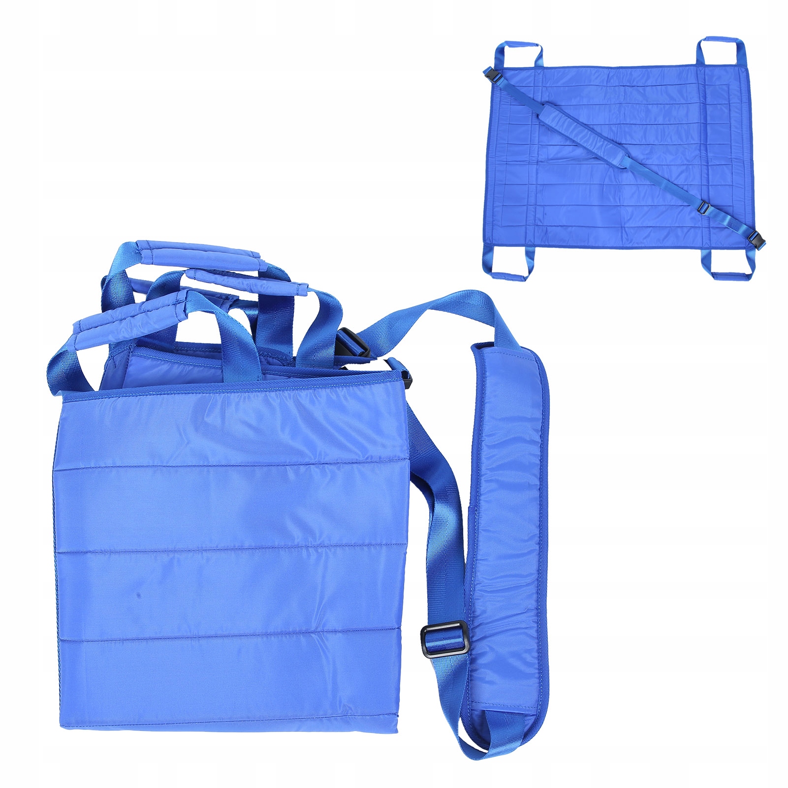 PRZENOSZENIE PODKŁADKA MATA DO PRZENOSZENIA PACJENTA NIEBIESKI 100X70 CM Marka bez marki