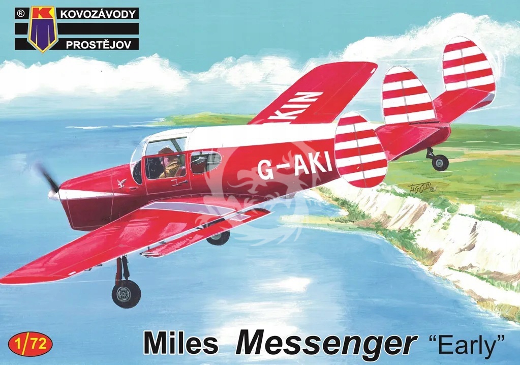 Miles Messenger "Early" Kovozávody Prostějov KPM0426 měřítko 1/72