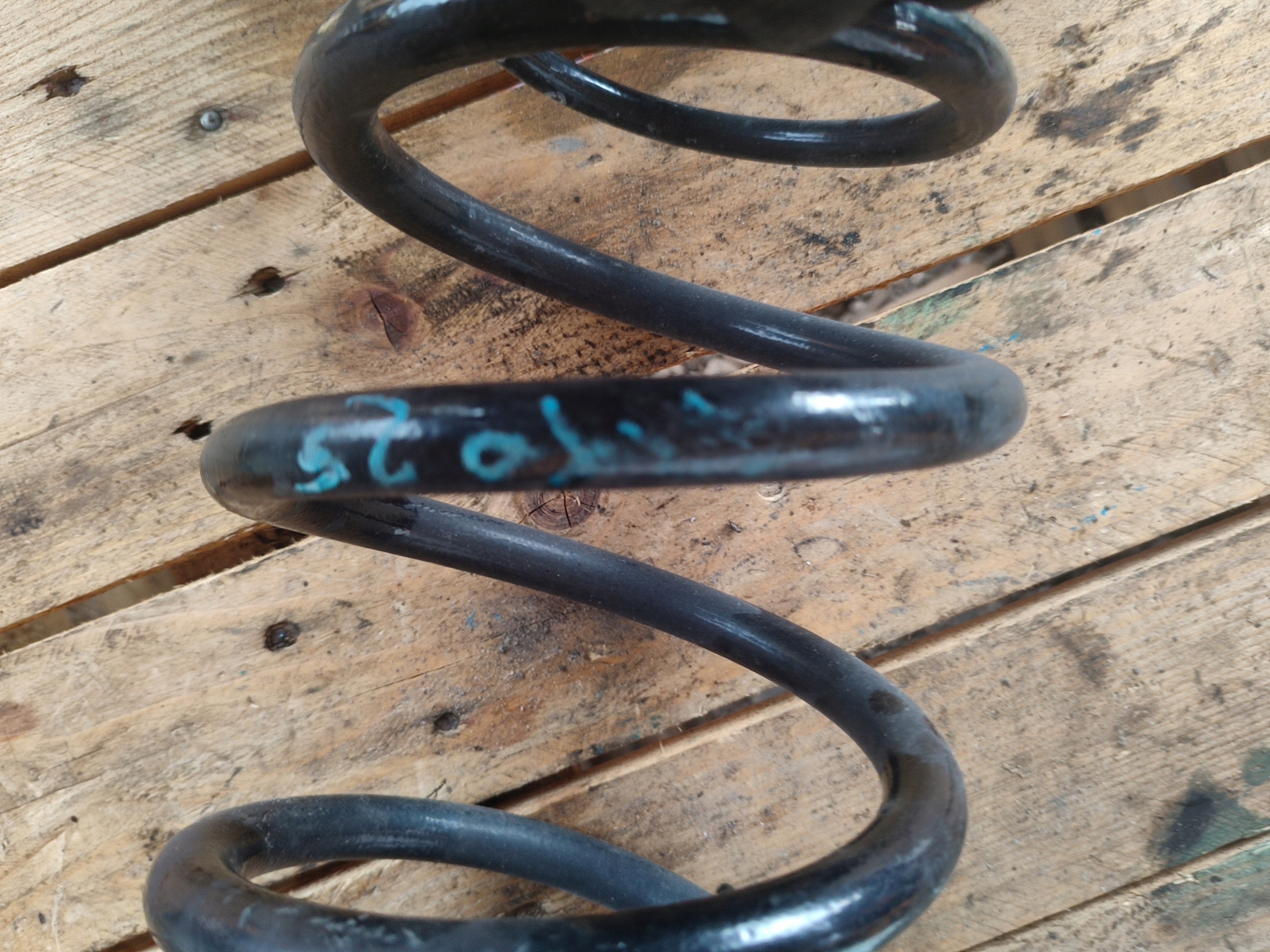 spring springing rear part Mercedes Vito W447