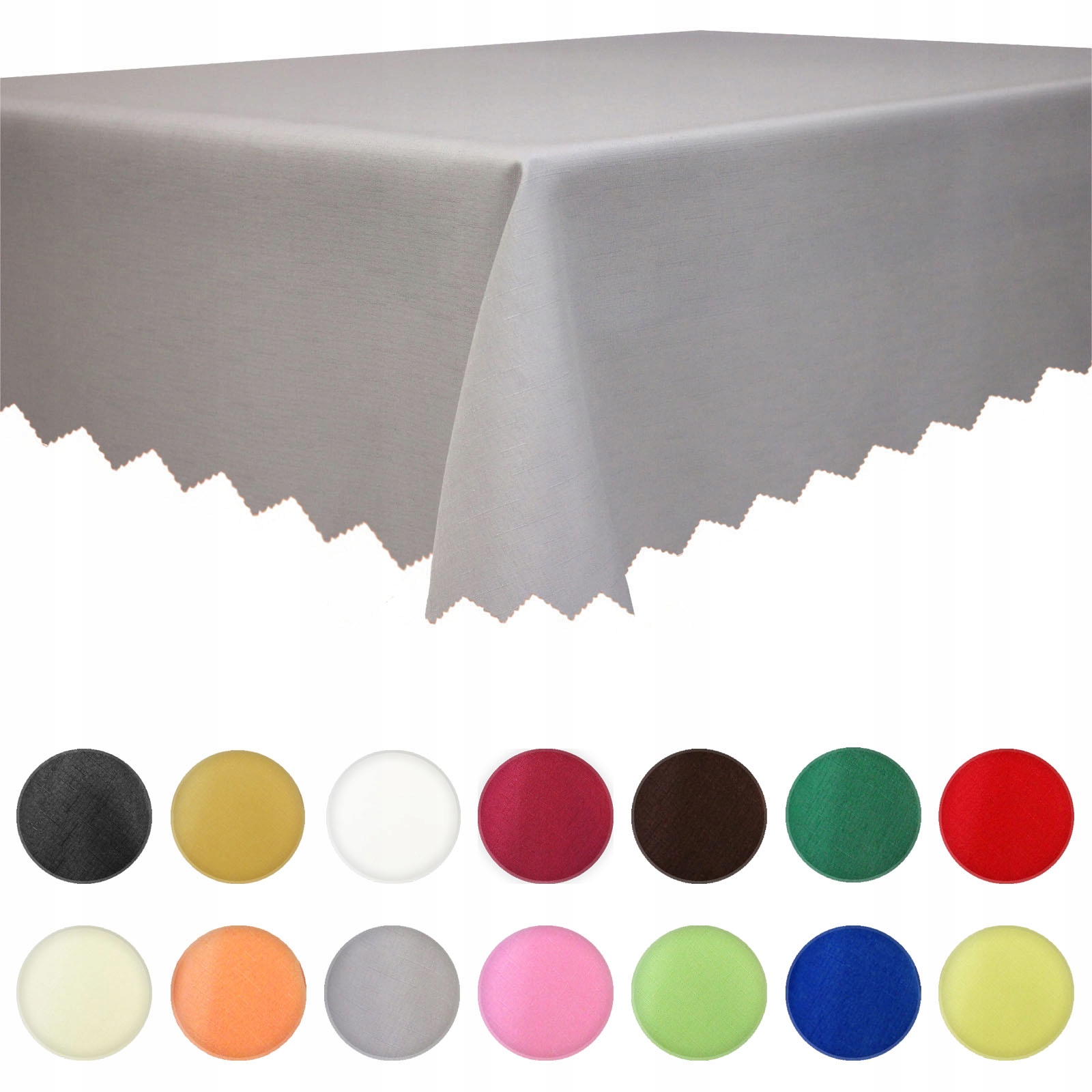 Obrus plamoodporny na stół 150x120 cm RÓŻNE KOLORY