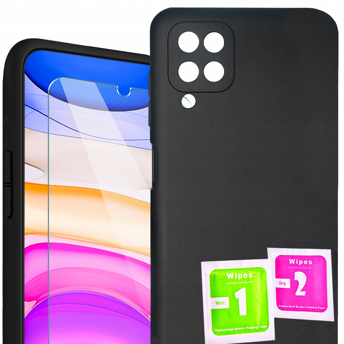 

Etui Case Matt Szkło do Samsung Galaxy A12 M12
