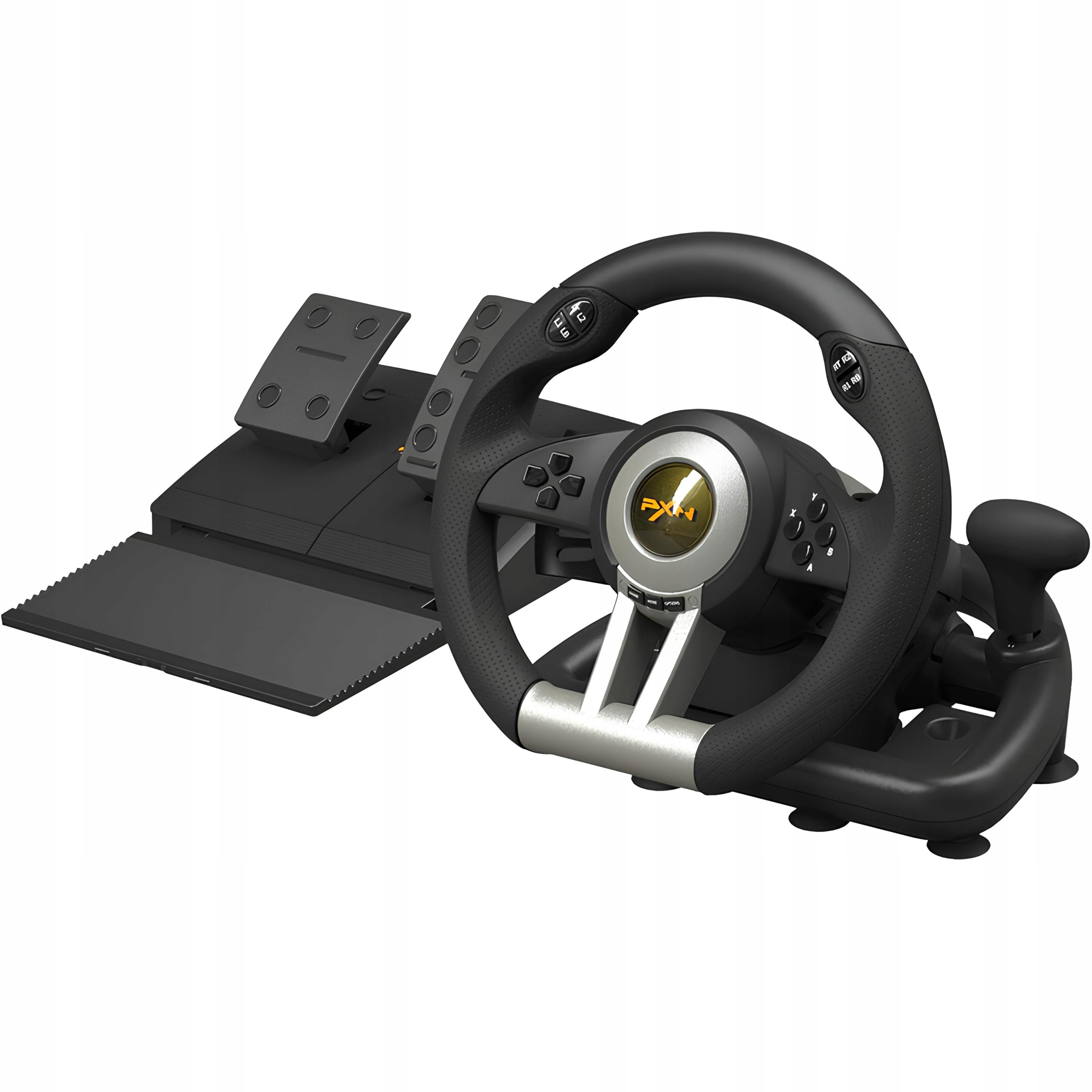 Volant 180° s Pc pedálmi PS4 Xbox Switch s vibráciami