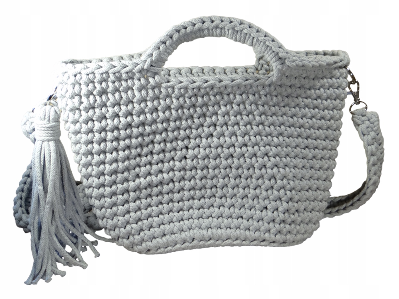 Kabelka ze šňůry ručně vyrobená na háčkování TS026 handmade